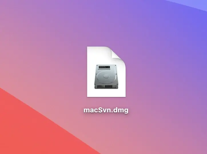 macSvn installation and uninstallation - macSvn.dmg file